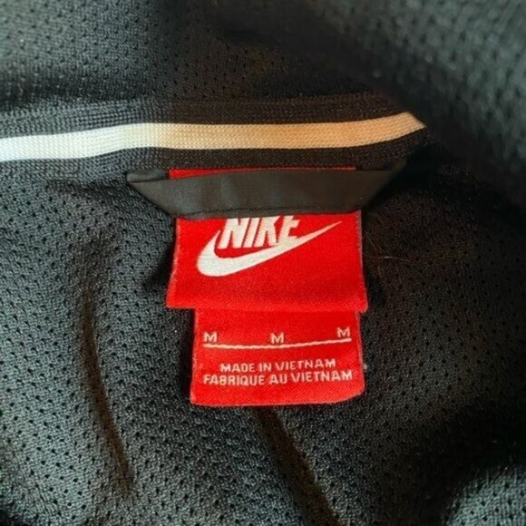 Nike Vintage Mens Windrunner Jacket Medium Sportswear GX1 Triple Back Re… - Picture 7 of 10